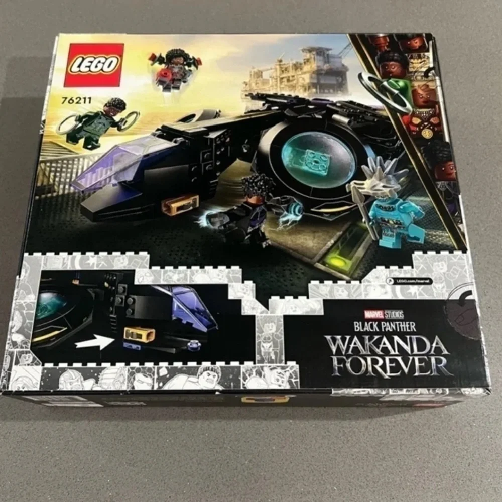 Retired LEGO Marvel Black Panther Shuri’s Sunbird 76211 –
